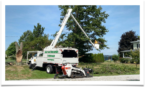 company bucket truck